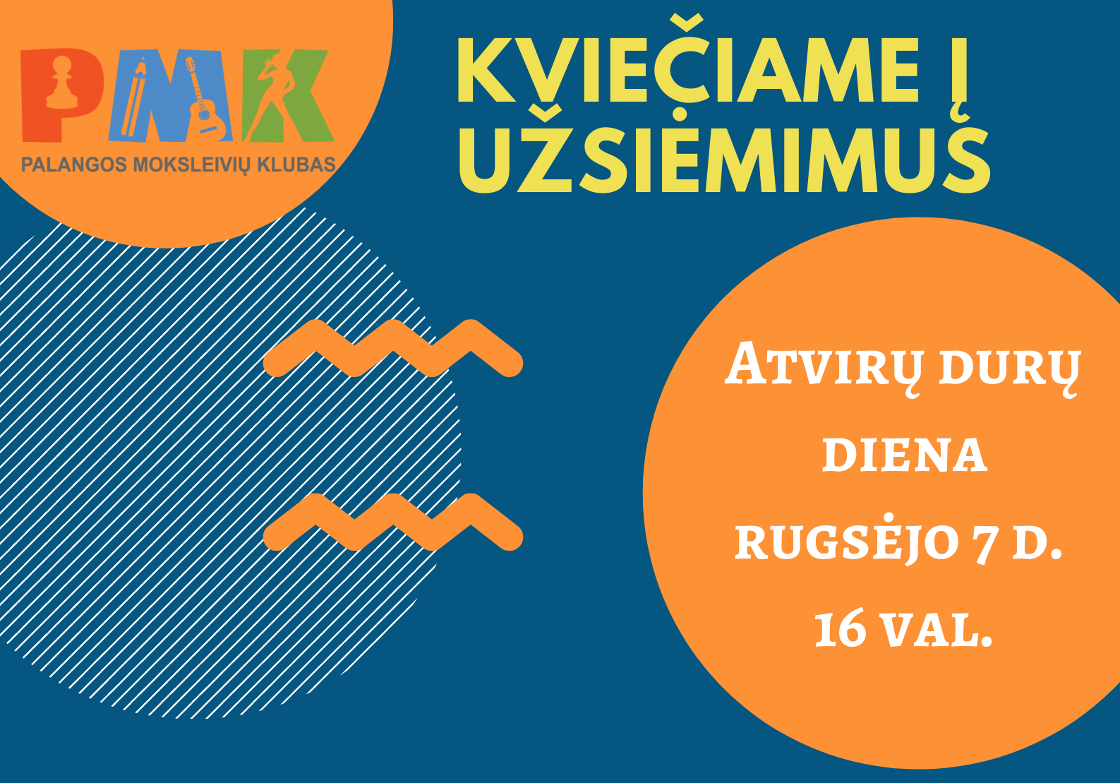 Kviečiame į užsiėmimus