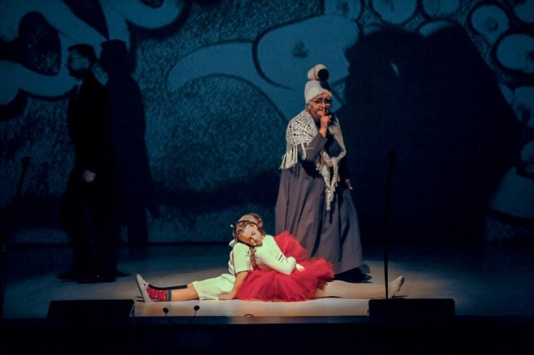 Teatro studija „Kopų kaukės“ – akimirka