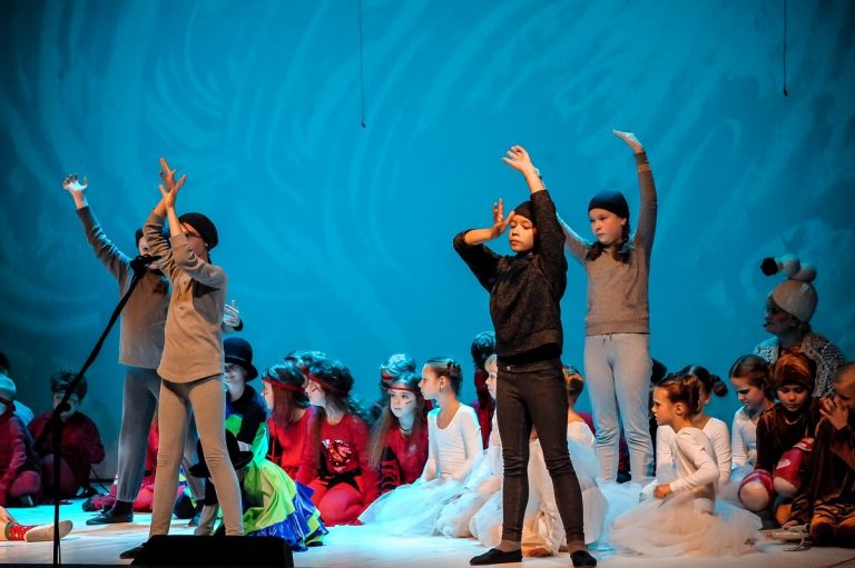 Teatro studija „Kopų kaukės“ – akimirka