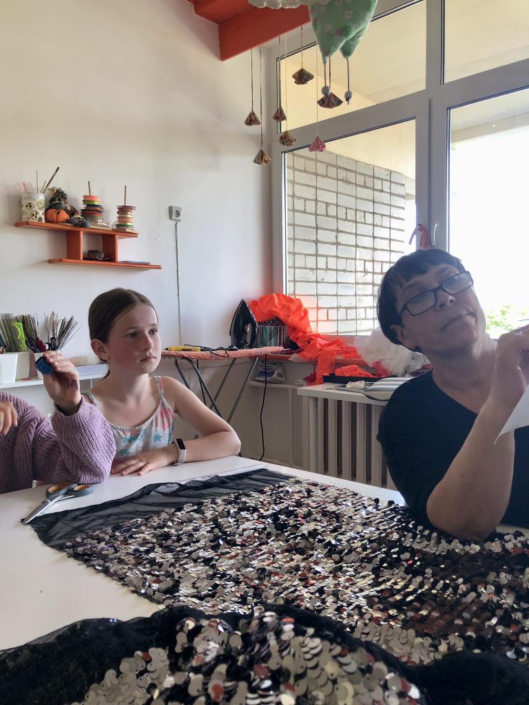 Mados ir dizaino studija – akimirka