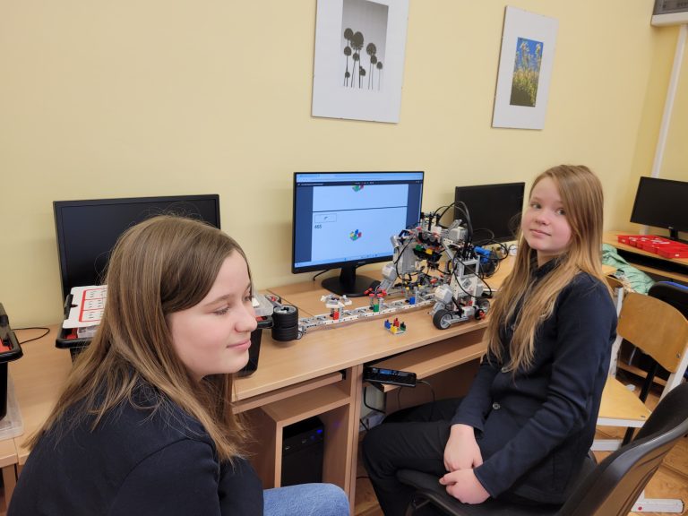 Robotikos studija – akimirka