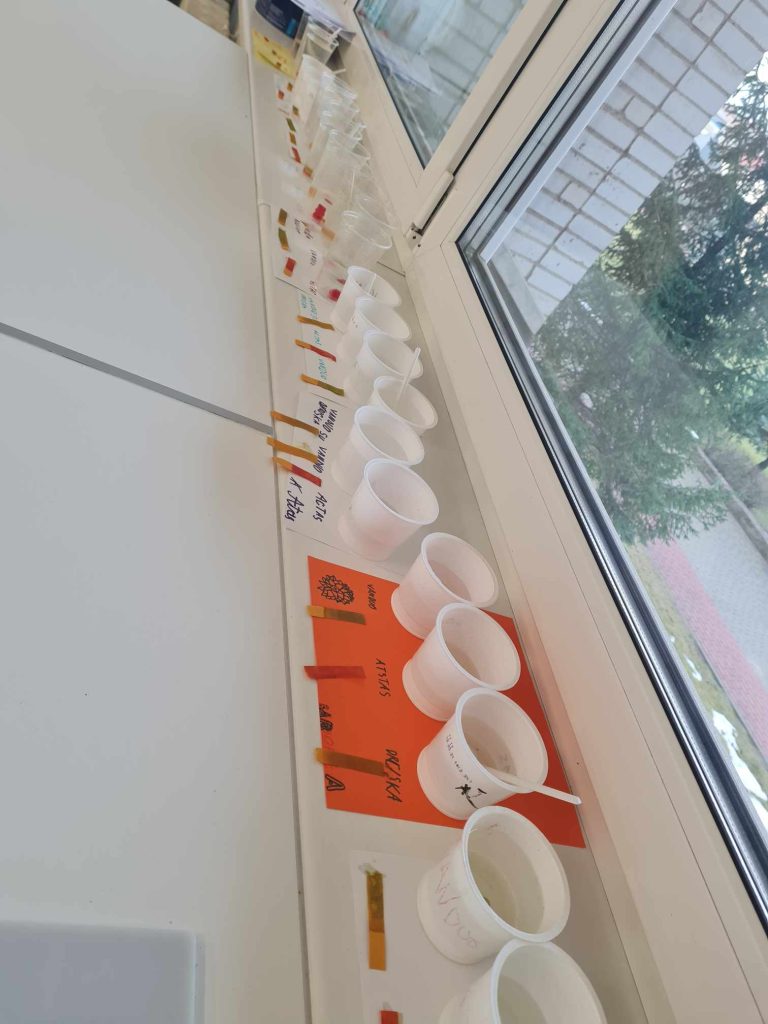 Įdomioji laboratorija – akimirka