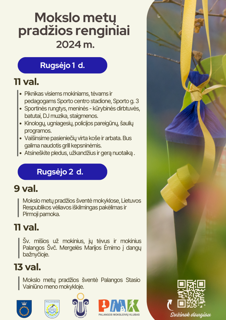 Mokslo metų pradžios piknikas 2024