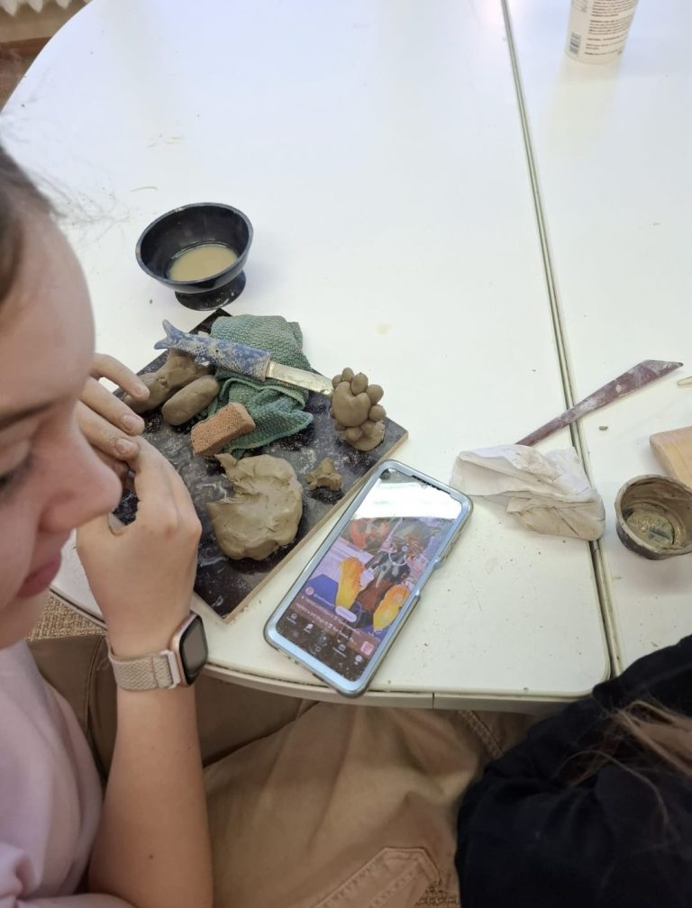 Kūrybinės raiškos studija – akimirka